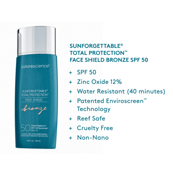Colorescience® Sunforgettable® Total Protection™ Face Shield Bronze SPF 50 Colorescience $42