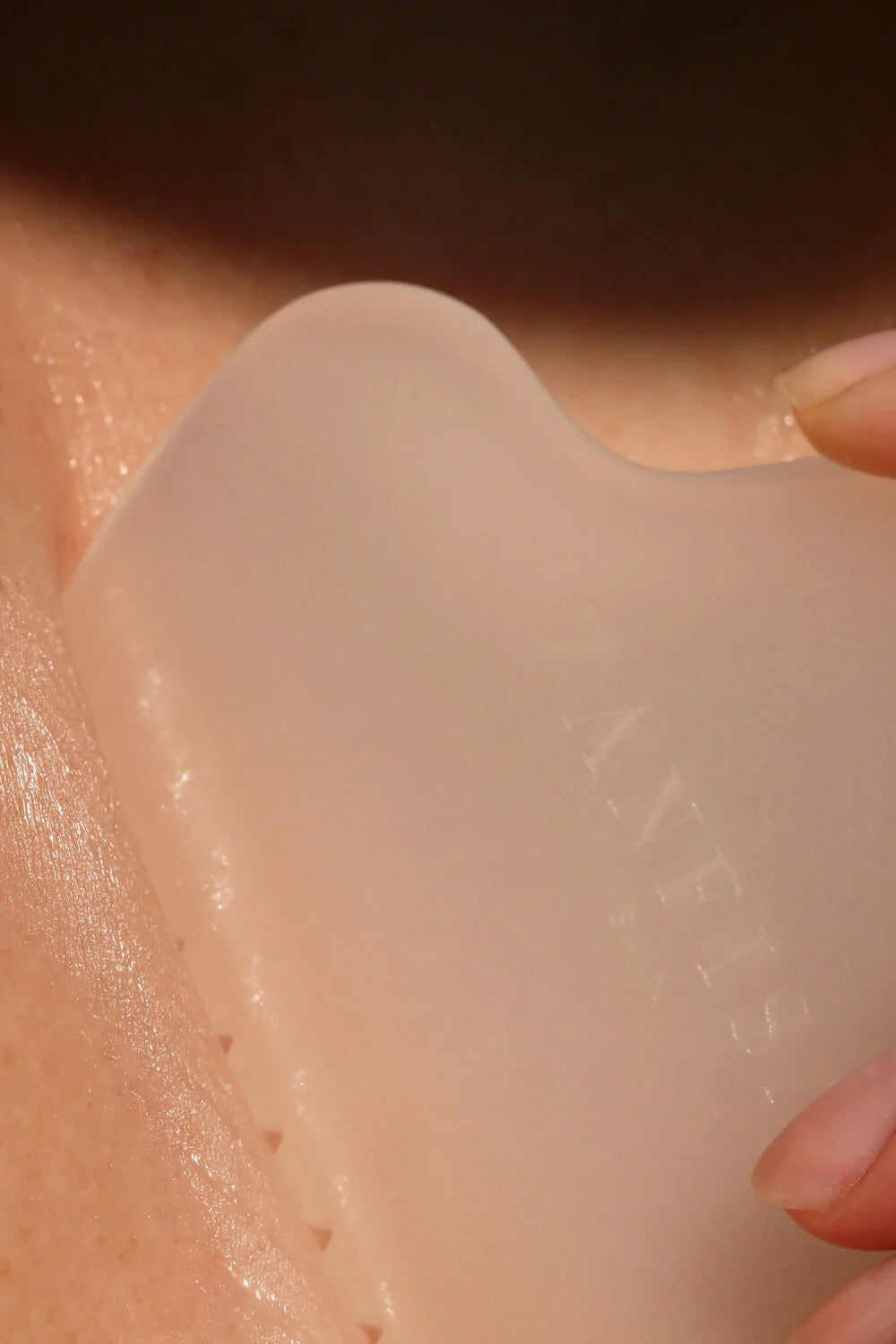 Moon White Jade Gua Sha