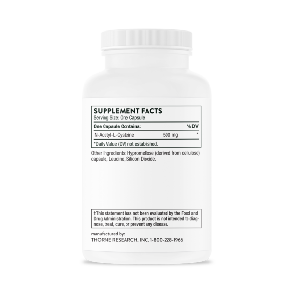 Thorne® NAC N-Acetylcysteine Thorne $25